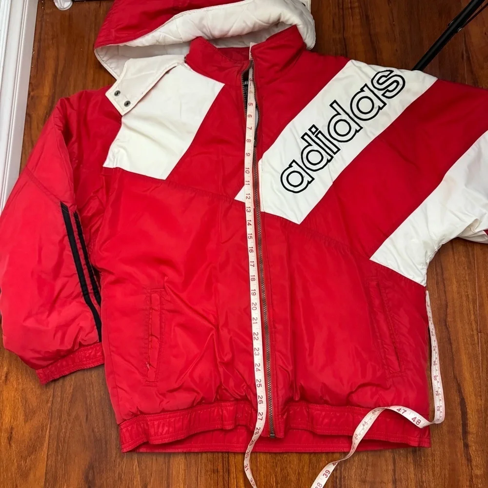 adidas vintage puffer
